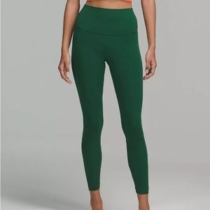 Lululemon align pants size 6 Everglade green